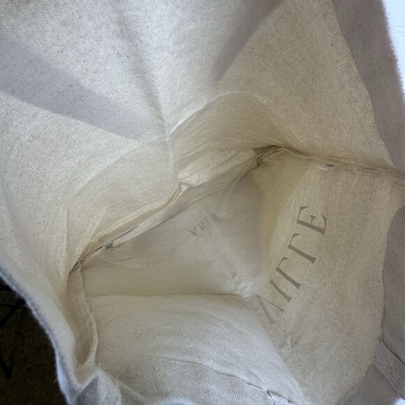 ABLE Nashville Canvas Tote Bag Shopping Natural Cream Colorful Logo TN - Picture 9 of 9